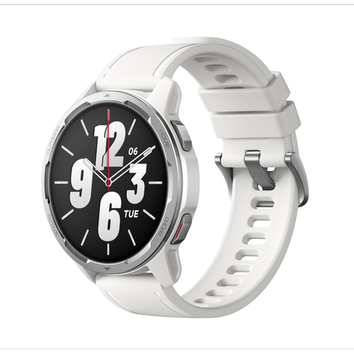 XIAOMI - Montre Connectée Femme Xiaomi Watch S1 Active GL - Bracelet Silicone Blanc XIAOMI  - Montre connectée XIAOMI