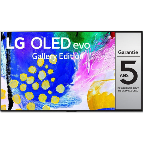 LG - TV OLED 55" 139 cm - OLED55G2 - Gallery Edition - 2022 LG  - TV, Télévisions 4k uhd