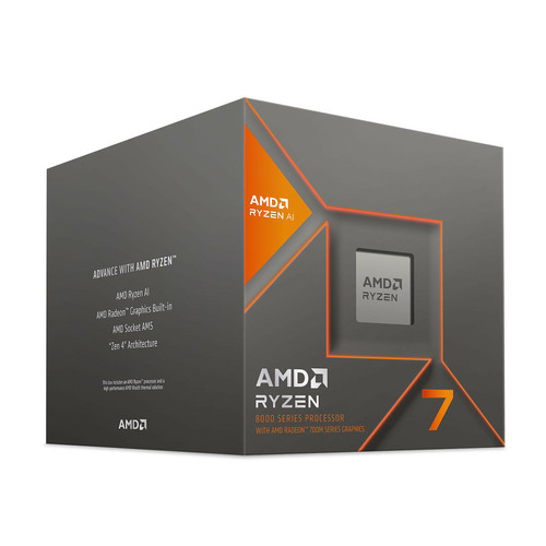 Amd - Ryzen 7 8700G Wraith Spire (4.2 GHz / 5.1 GHz) Amd  - Amd