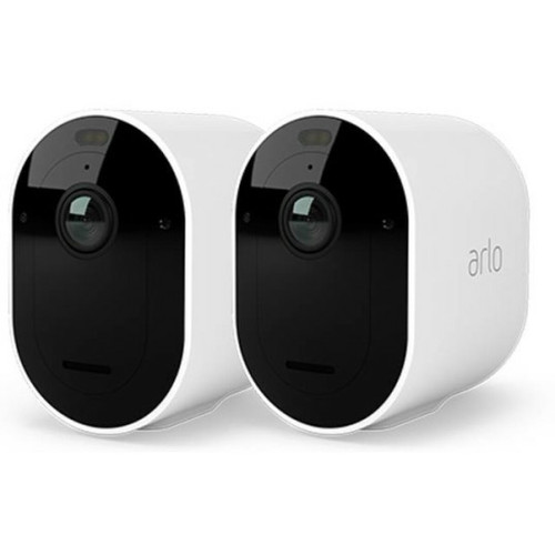 Arlo - Arlo - Pack de 2 caméras de sécurité PRO5 blanches - VMC4260P-100EUS Arlo  - Caméra de surveillance connectée
