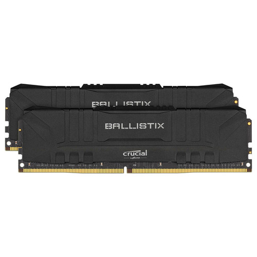 Crucial - Ballistix Black 32 Go (2 x 16 Go) DDR4 3200 MHz CL16 Crucial  - RAM PC