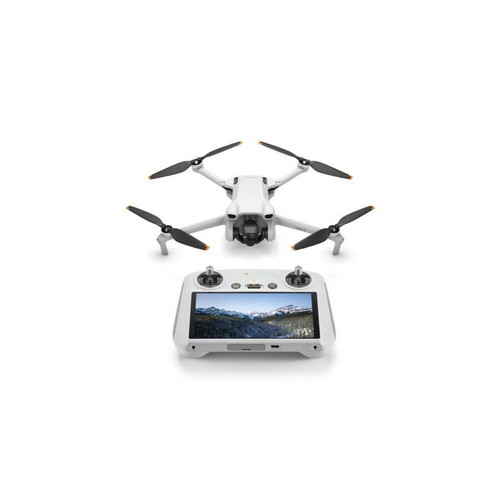 Dji - Drone Dji Mini 3 avec télécommande écran intégré Gris Dji  - Drones DJI Drone connecté