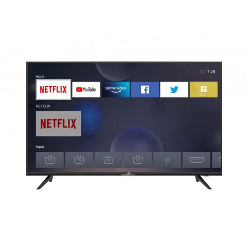 Smart Tech - Smart Tech 43" 4K Ultra HD Linux Smart TV Netflix&YouTube, Dolby Audio, SMT43N30FV1U1B1 Smart Tech - Smart Tech