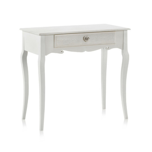 GEESE HOME - 7631-Console en bois blanc GEESE HOME  - Consoles