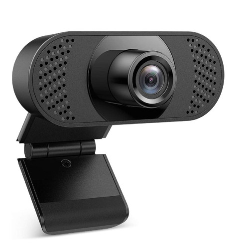 Generic - Webcam HD 1080p avec microphone, caméra Web pour ordinateur portable/ordinateur de bureau/Mac/TV, caméra USB PC pour appels vidéo, conférences, jeux Generic  - Webcam