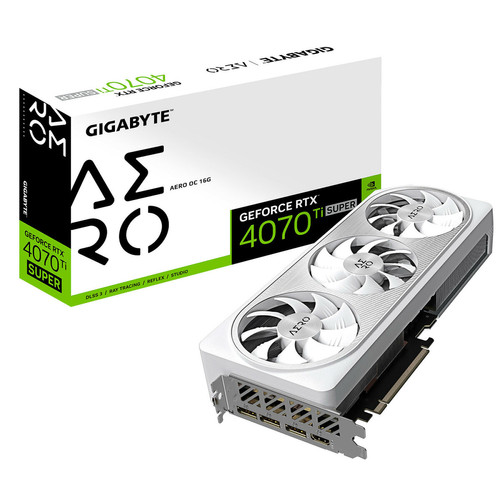Gigabyte - GeForce RTX 4070 Ti SUPER AERO OC 16G Gigabyte  - Composants