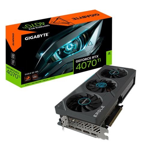 Gigabyte - GeForce RTX 4070 Ti EAGLE OC 12Go (rev. 2.0) Gigabyte  - NVIDIA GeForce RTX 4070