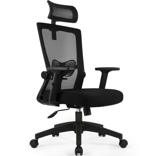 Lexzurn - Chaise de Bureau Lexzurn avec Réglage Ergonomique, Fauteuil de Bureau Noir Lexzurn  - Mobilier de bureau