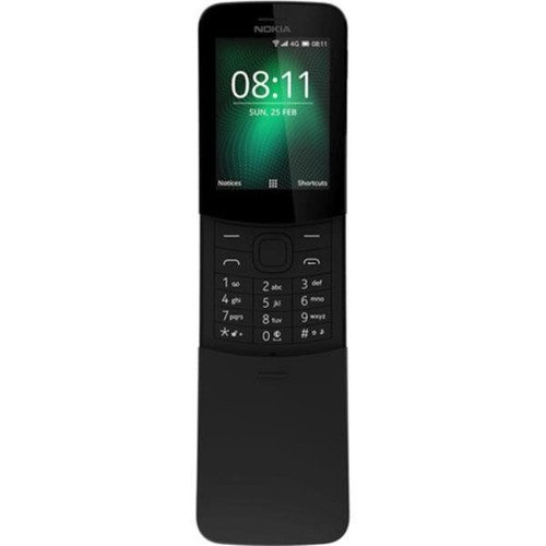 Nokia - Nokia 8110 4G Dual SIM Black Nokia  - Bracelet connecté