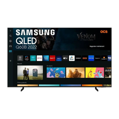 Samsung - SAMSUNG 50Q60B TV QLED 4K UHD 50 (125 cm) Smart TV 3 ports HDMI Samsung  - Smart TV TV, Home Cinéma