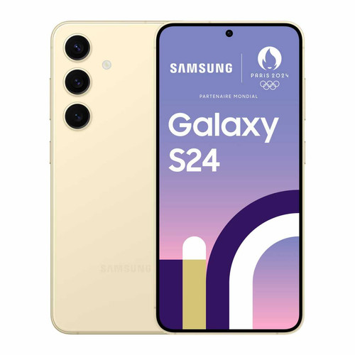 Samsung - Galaxy S24 - 5G - 8/256 Go - Crème Samsung  - Le meilleur de nos Marchands Smartphone