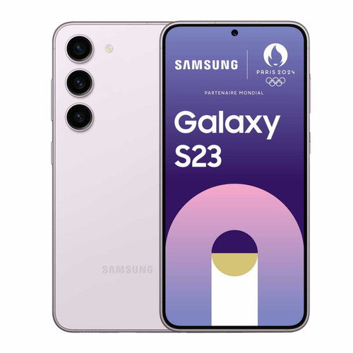 Samsung - Galaxy S23 - 8/128 Go - Lavande Samsung  - Le meilleur de nos Marchands Smartphone