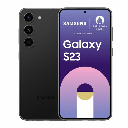 Samsung - Galaxy S23 - 8/128 Go - Noir Samsung  - Samsung Galaxy S23 Smartphone Android