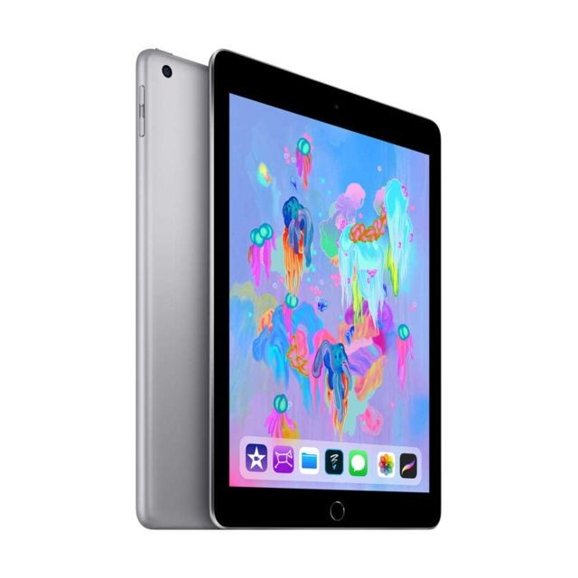 Apple - iPad 2018 - 32 Go - WiFi - MR7F2NF/A - Gris Sidéral Apple  - Tablette reconditionnée
