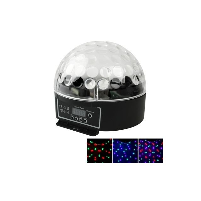 Wewoo - LED Boule à facette Lumière magique d'étape de de 20W RVB DMX512 avec la fonction de contrôle de son Wewoo  - Effets lumineux