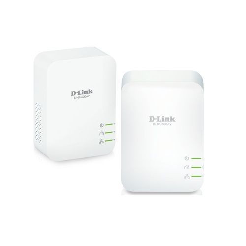 D-Link - Kit de 2xDHP-601AV - 433Mbit/s D-Link  - Répéteur Wifi CPL