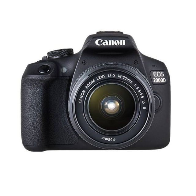 Canon - PACK CANON EOS 2000D + 18-55 IS II Canon  - Seconde Vie Eclairage de soirée