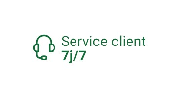 Service client 7 jours sur 7
