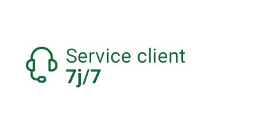 Service client 7 jours sur 7