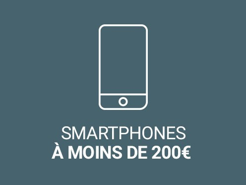 Smartphone moins de 200 euros