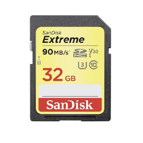 Carte SDHC Sandisk Carte mémoire Extreme - 32 Go SDHC