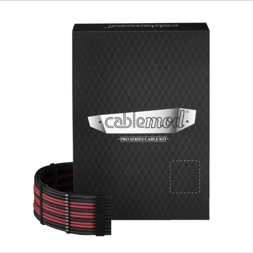 Cablemod - PRO ModMesh RT-Series Cable Kit - Noir / Sang Rouge Cablemod  - Cablemod