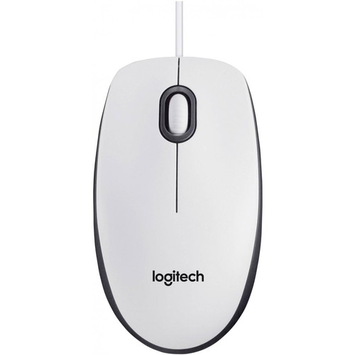 Logitech - M100 Blanc - Filaire Logitech  - Télétravail