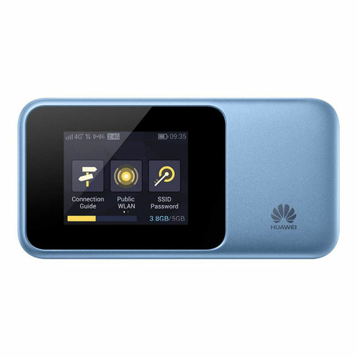 Huawei - Routeur Mobile portable  4G+ LTE - 1Gbps +  batterie 3000 mAh + Ecran LCD 2,4 Huawei  - Téléphone Portable Huawei