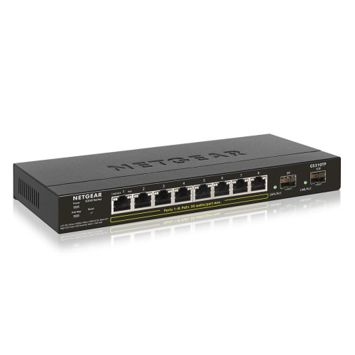 Netgear - GS310TP - 8 Ports Netgear  - Switch