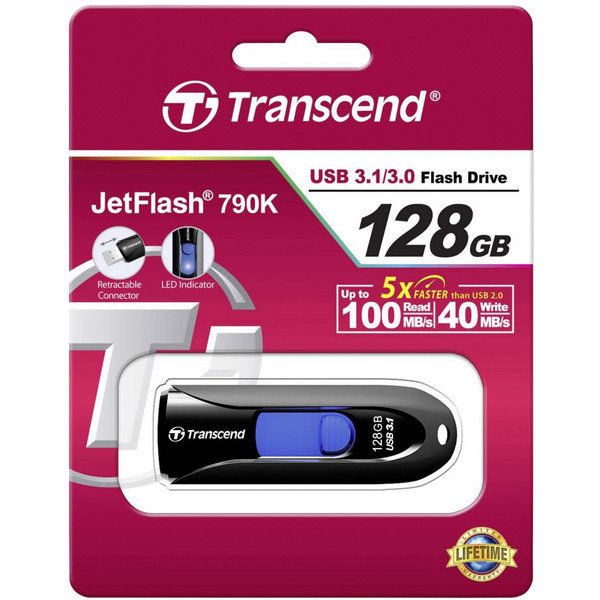 Clés USB Transcend TS128GJF790K