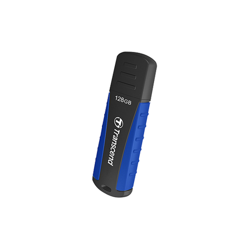 Transcend - JetFlash 810 - 128 Go Bleu/Noir Transcend  - Clés USB