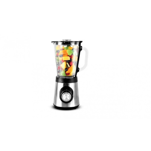 Kitchencook - Blender en verre gradué 500W B9turbo - Inox Kitchencook  - Blender