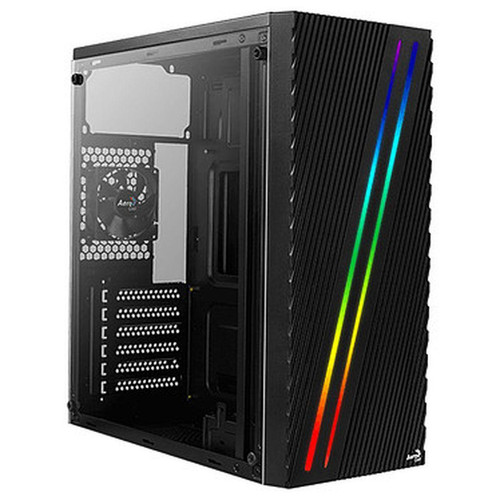 Boitier PC Aerocool Streak RGB Noir (Acrylique)