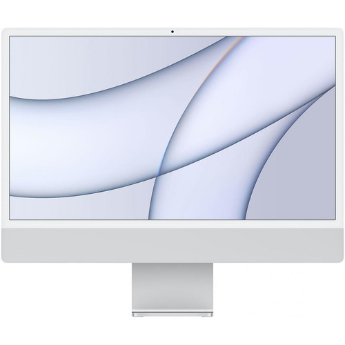 Apple - iMac 24" - MGTF3FN/A - Argent Apple  - PC streaming Ordinateur de Bureau