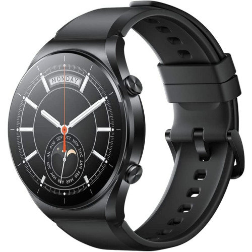 XIAOMI - Montre Connectée Mixte Xiaomi Watch S1 GL MIWATCHS1B - Bracelet Silicone Noir XIAOMI  - Produits reconditionnés