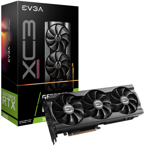 Evga - GeForce RTX 3080 - XC3 ULTRA GAMING - 10 Go Evga  - NVIDIA GeForce RTX 30 Composants