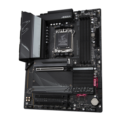 Kit d'évolution Amd AMD Ryzen 5 7600X (4.7 GHz / 5.3 GHz) + B650 AORUS ELITE AX