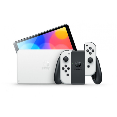 Nintendo Pack Nintendo Switch OLED NARUTO Blanche - 1 jeu et 1 accessoire + The Legend of Zelda : Tears of the Kingdom SWITCH