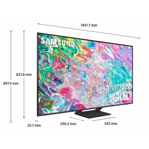 Samsung - TV QLED 4K 65" 164 cm - 65Q70B 2022 Samsung  - Soldes Maison connectée