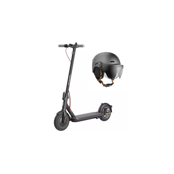 Trottinette électrique XIAOMI Xiaomi Electric Scooter 4 FR Noir + CASR Helmet LED Glow - Taille L - Anthracite