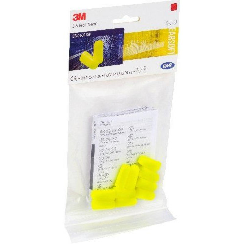 3M - Bouchons d'oreilles 3M E-A-Rsoft Yellow Neon ES-01-001 3M  - Equipement de Protection Individuelle