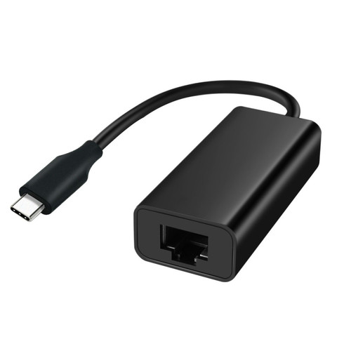 D2 Diffusion - Adaptateur USB-C mâle /RJ45 femelle 10M/100M/1000M  - câble 9 cm Pour tablette, Macbook et PC Plug & Play D2 Diffusion  - Câble antenne