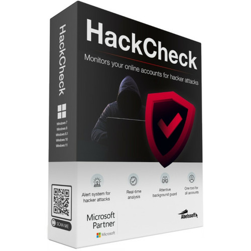 Abelssoft - HackCheck - Licence perpétuelle - 1 PC - A télécharger Abelssoft  - Antivirus et Sécurité