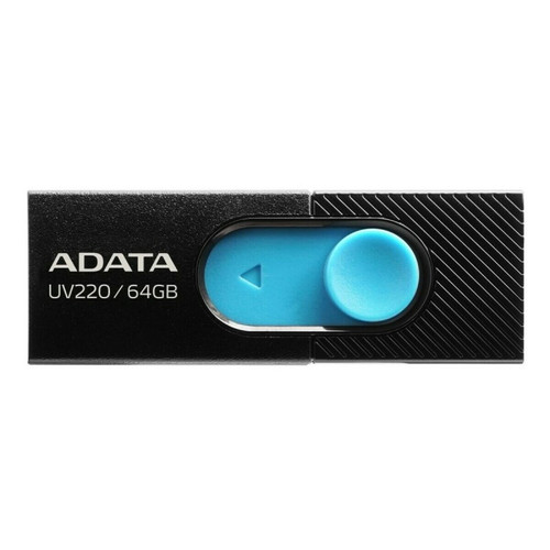 Adata - Clé USB Adata UV220 Noir/Bleu 64 GB Adata  - Clés USB Adata