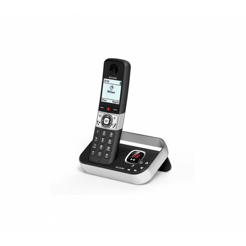 Alcatel - Téléphone sans fil répondeur ALCATEL  F890 VOICE NOIR SOLO Alcatel  - Téléphone fixe-répondeur