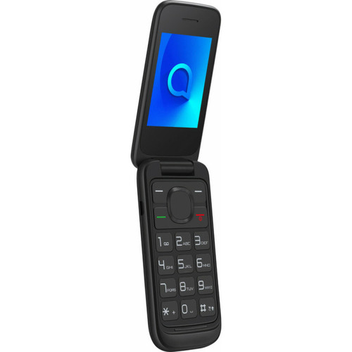 Téléphone mobile Alcatel 2053D - Téléphone à clapet - Noir (Version non Européenne)