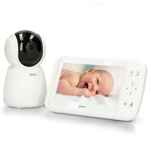 Alecto - Babyphone avec caméra et écran couleur 5" DVM-275 Blanc Alecto  - Alecto