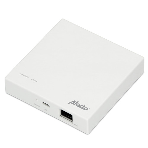 Alecto - Point de connection pour capteur Zigbee à un réseau/internet SMART-BRIDGE10 Blanc Alecto  - Alecto