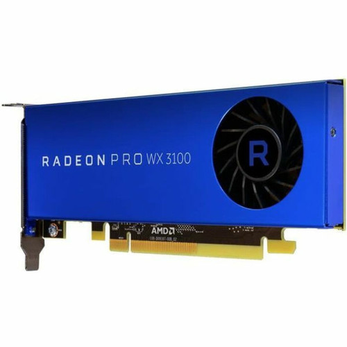 Amd - AMD Carte graphique - Radeon Pro WX 3100 - 4 Go GDDR5 - PCIe 3.0 x16 - 2 x Mini DisplayPort, DisplayPort Amd  - Carte Graphique AMD