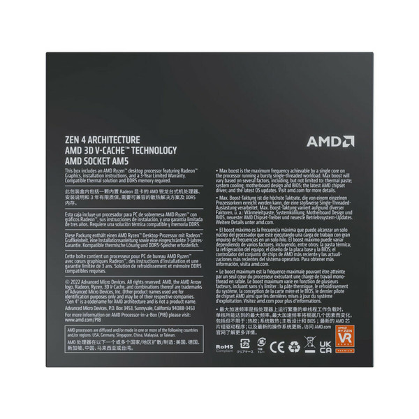 Gigabyte B650 AORUS ELITE AX +  AMD Ryzen 9 7950X3D (4.2 GHz / 5.7 GHz)